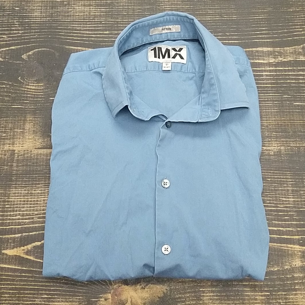 Express | Blue Button Down Shirt